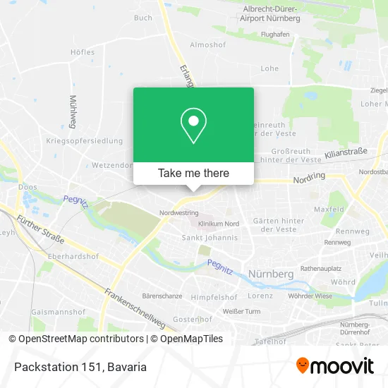 Карта Packstation 151