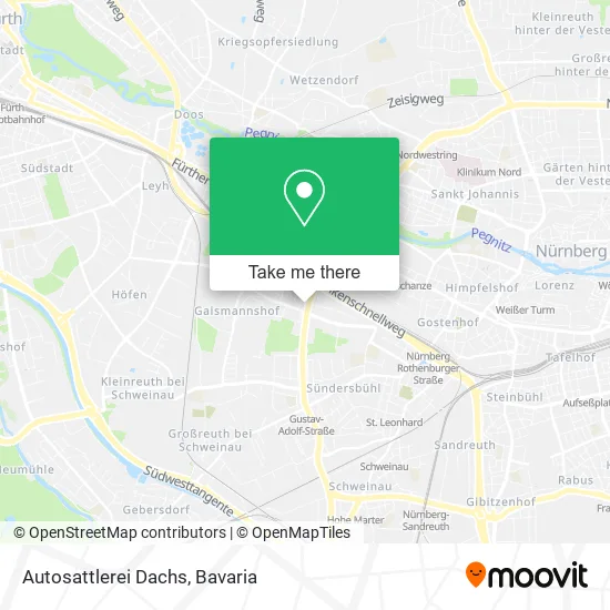 Карта Autosattlerei Dachs