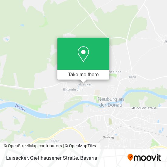 Laisacker, Gietlhausener Straße map