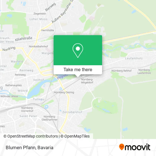 Карта Blumen Pfann