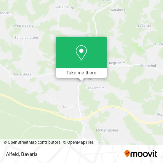 Карта Alfeld