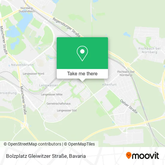 Карта Bolzplatz Gleiwitzer Straße