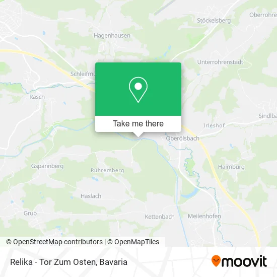 Карта Relika - Tor Zum Osten