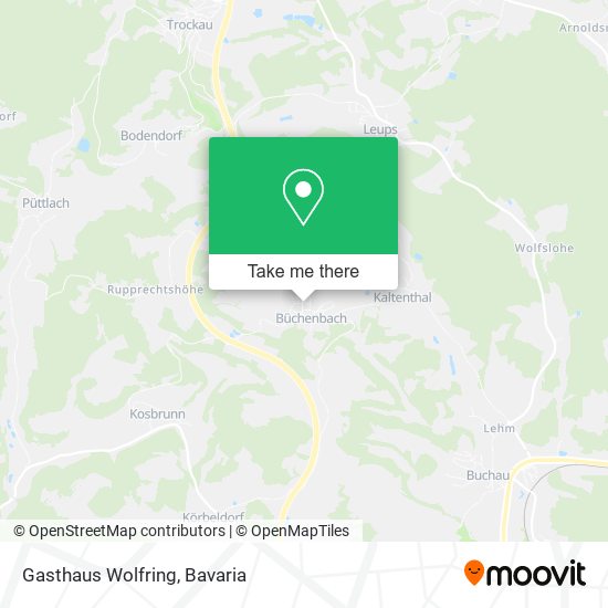 Карта Gasthaus Wolfring