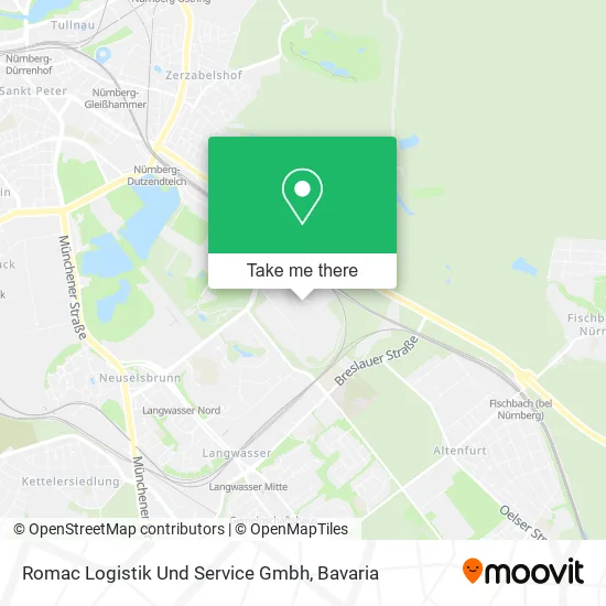 Карта Romac Logistik Und Service Gmbh
