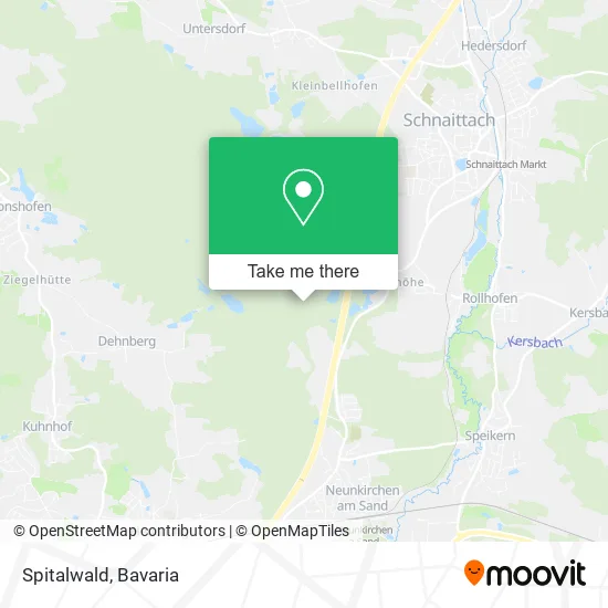 Карта Spitalwald