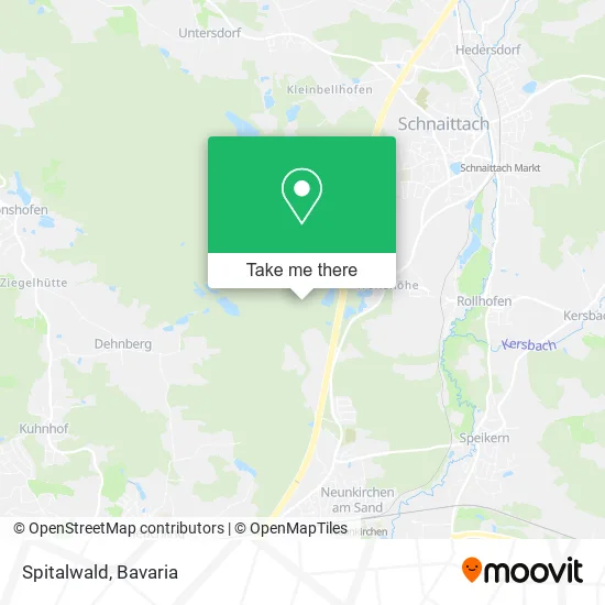 Карта Spitalwald