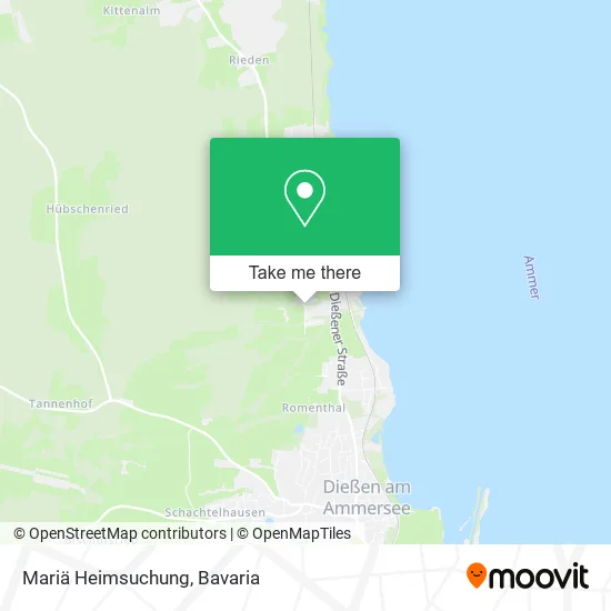 Карта Mariä Heimsuchung