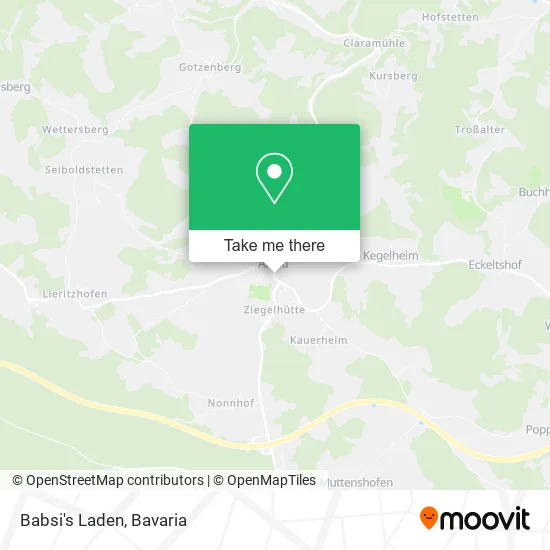 Карта Babsi's Laden