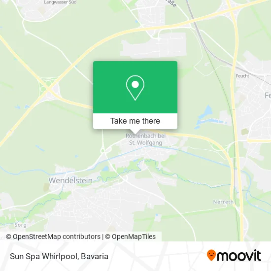 Sun Spa Whirlpool map