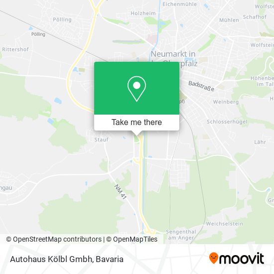 Autohaus Kölbl Gmbh map