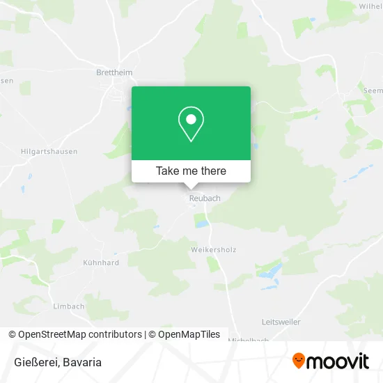Карта Gießerei