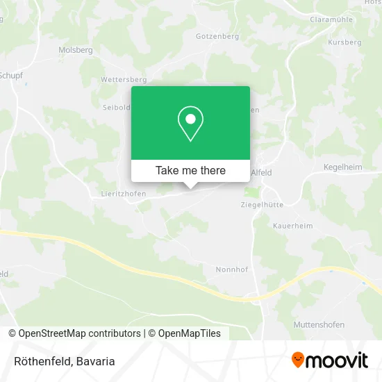 Карта Röthenfeld