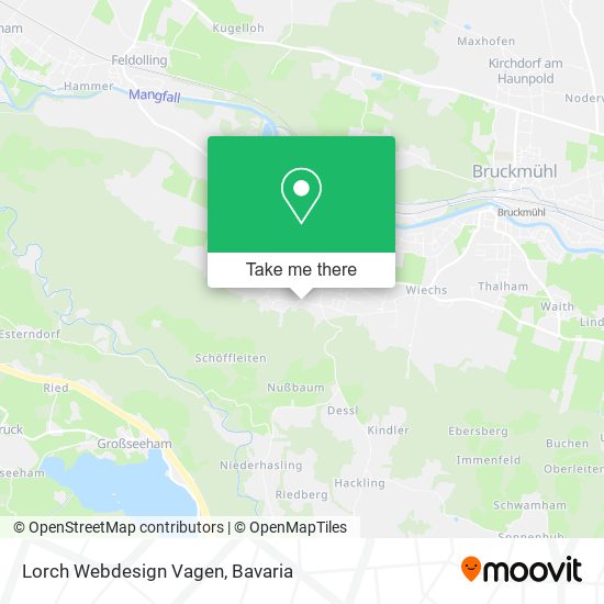 Карта Lorch Webdesign Vagen
