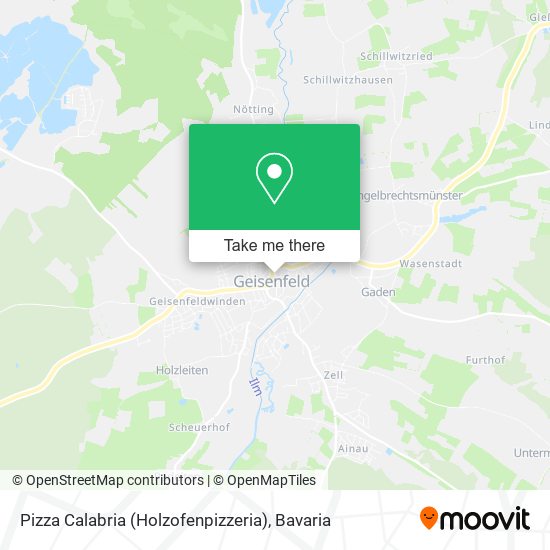 Pizza Calabria (Holzofenpizzeria) map