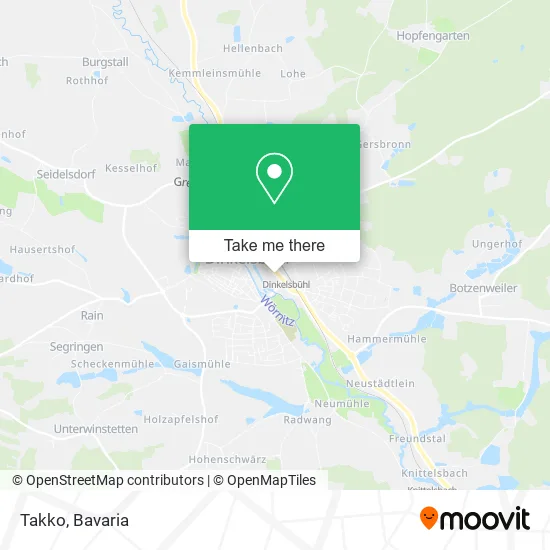 Карта Takko