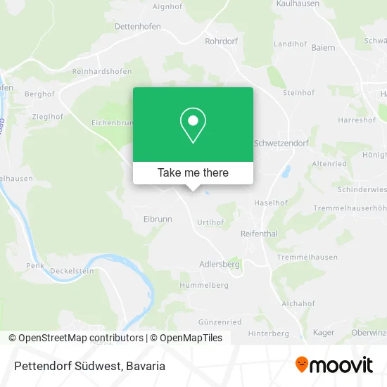 Карта Pettendorf Südwest