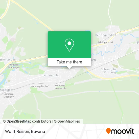Карта Wolff Reisen