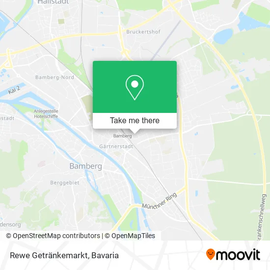 Карта Rewe Getränkemarkt