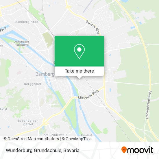 Wunderburg Grundschule map