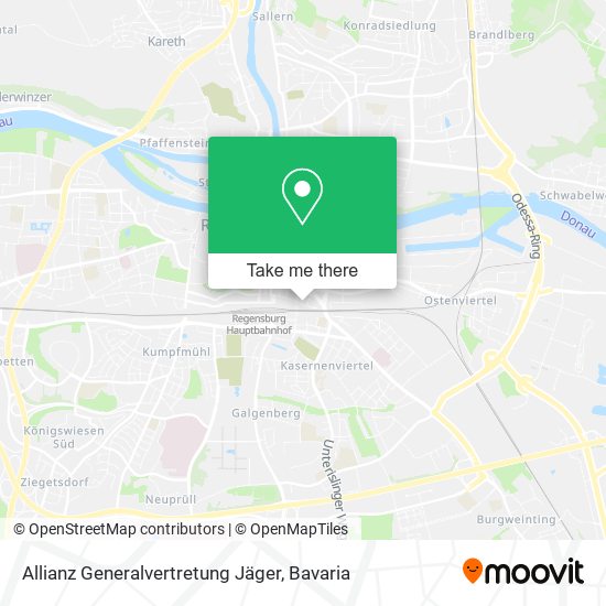 Allianz Generalvertretung Jäger map
