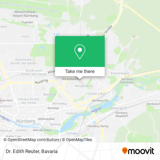 Карта Dr. Edith Reuter