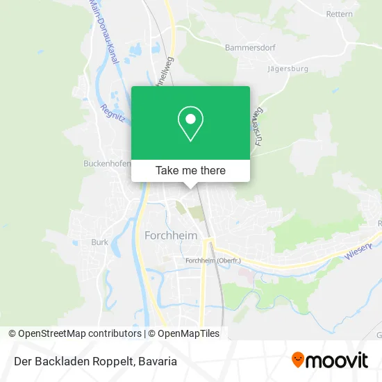 Карта Der Backladen Roppelt