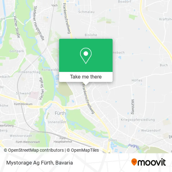 Карта Mystorage Ag Fürth