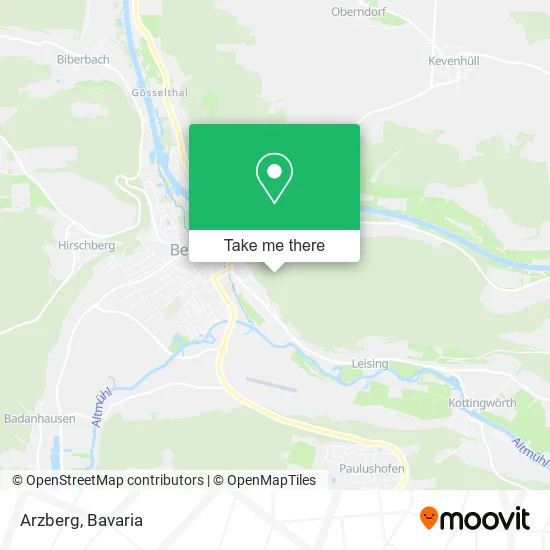 Карта Arzberg