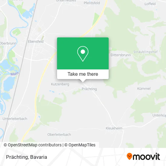 Карта Prächting