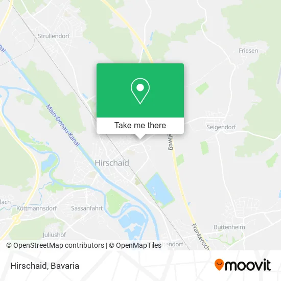 Карта Hirschaid