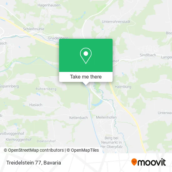 Карта Treidelstein 77