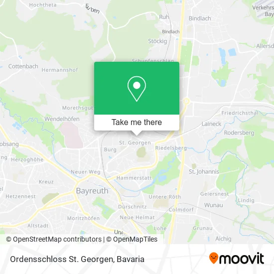 Карта Ordensschloss St. Georgen
