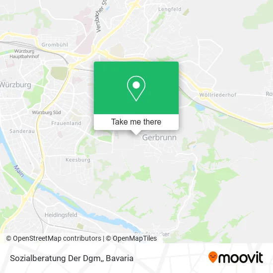 Карта Sozialberatung Der Dgm,