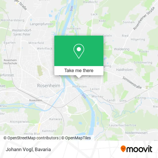 Карта Johann Vogl