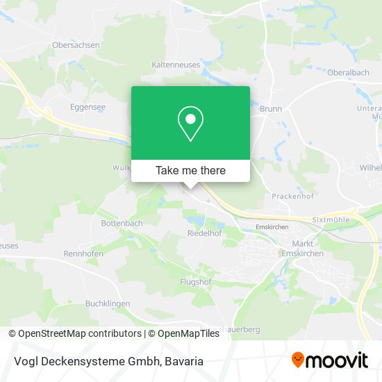 Vogl Deckensysteme Gmbh map