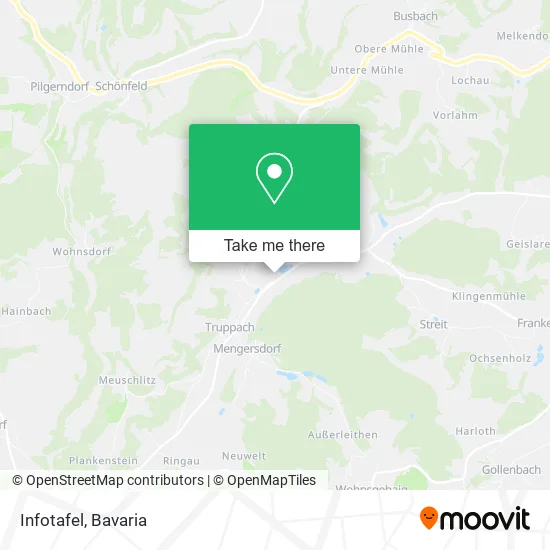 Карта Infotafel