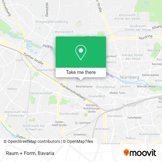 Карта Raum + Form