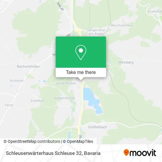 Карта Schleusenwärterhaus Schleuse 32