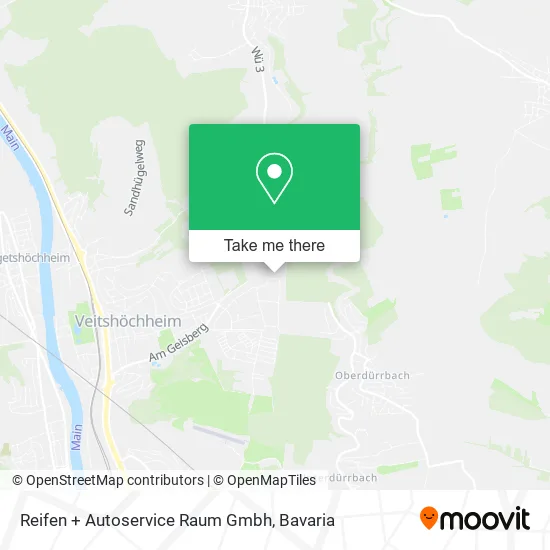 Карта Reifen + Autoservice Raum Gmbh
