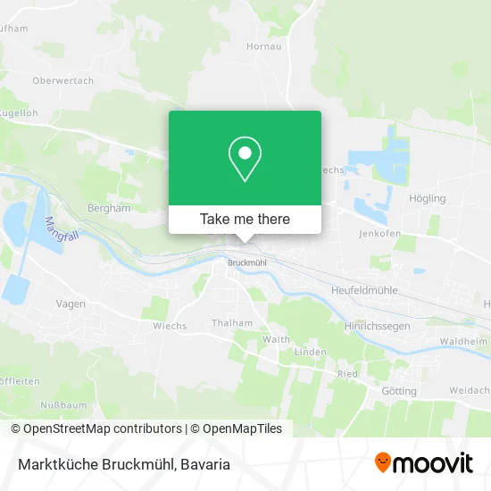 Карта Marktküche Bruckmühl