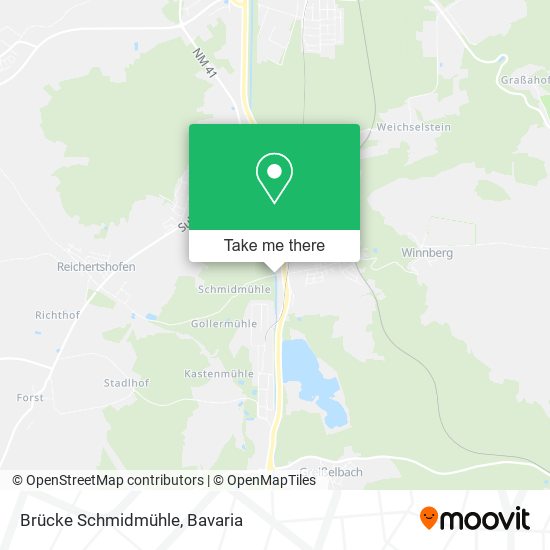 Brücke Schmidmühle map