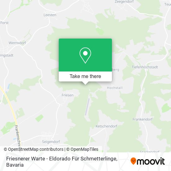 Friesnerer Warte - Eldorado Für Schmetterlinge map