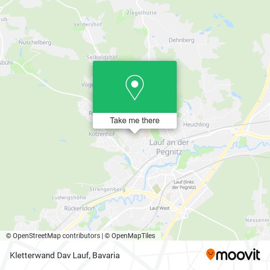 Карта Kletterwand Dav Lauf