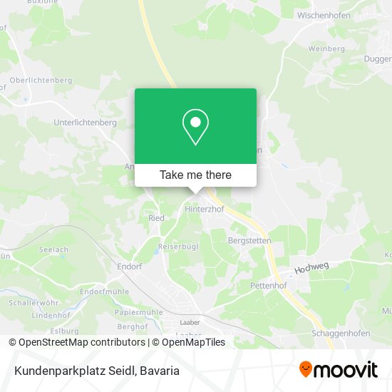Карта Kundenparkplatz Seidl