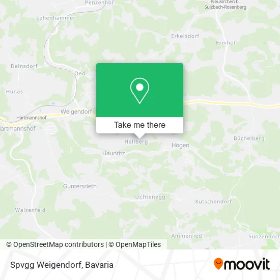 Карта Spvgg Weigendorf