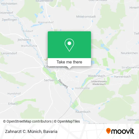 Карта Zahnarzt C. Münich