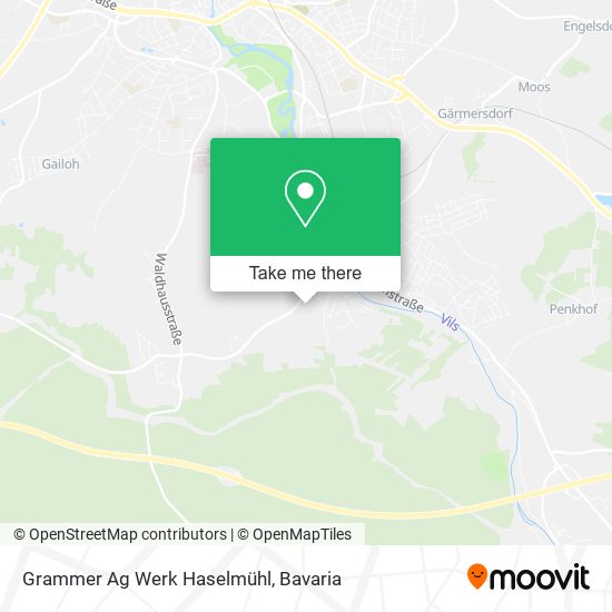 Карта Grammer Ag Werk Haselmühl
