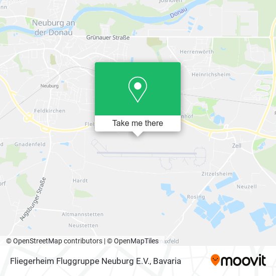 Карта Fliegerheim Fluggruppe Neuburg E.V.