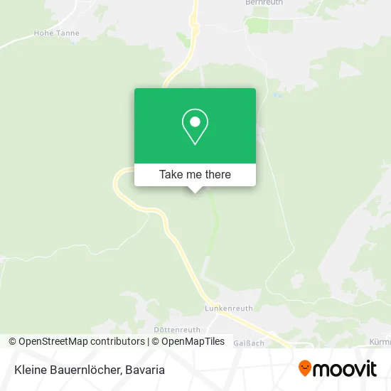 Карта Kleine Bauernlöcher